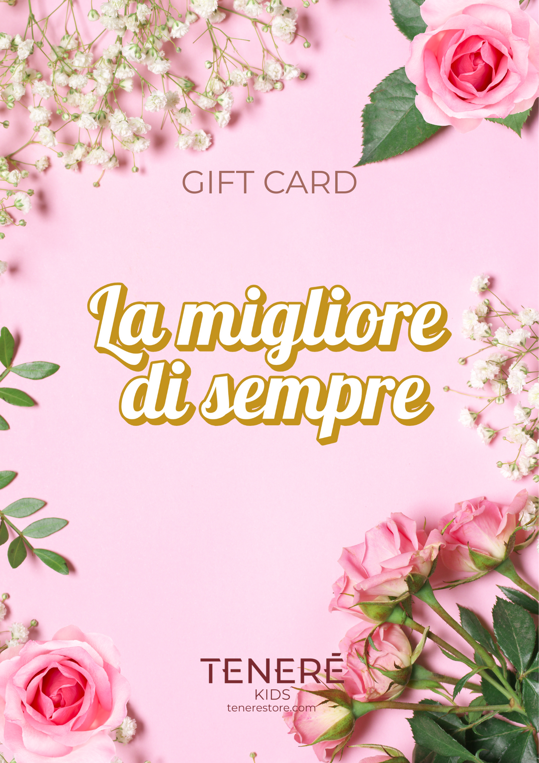 Gift Card La mamma migliore di sempre