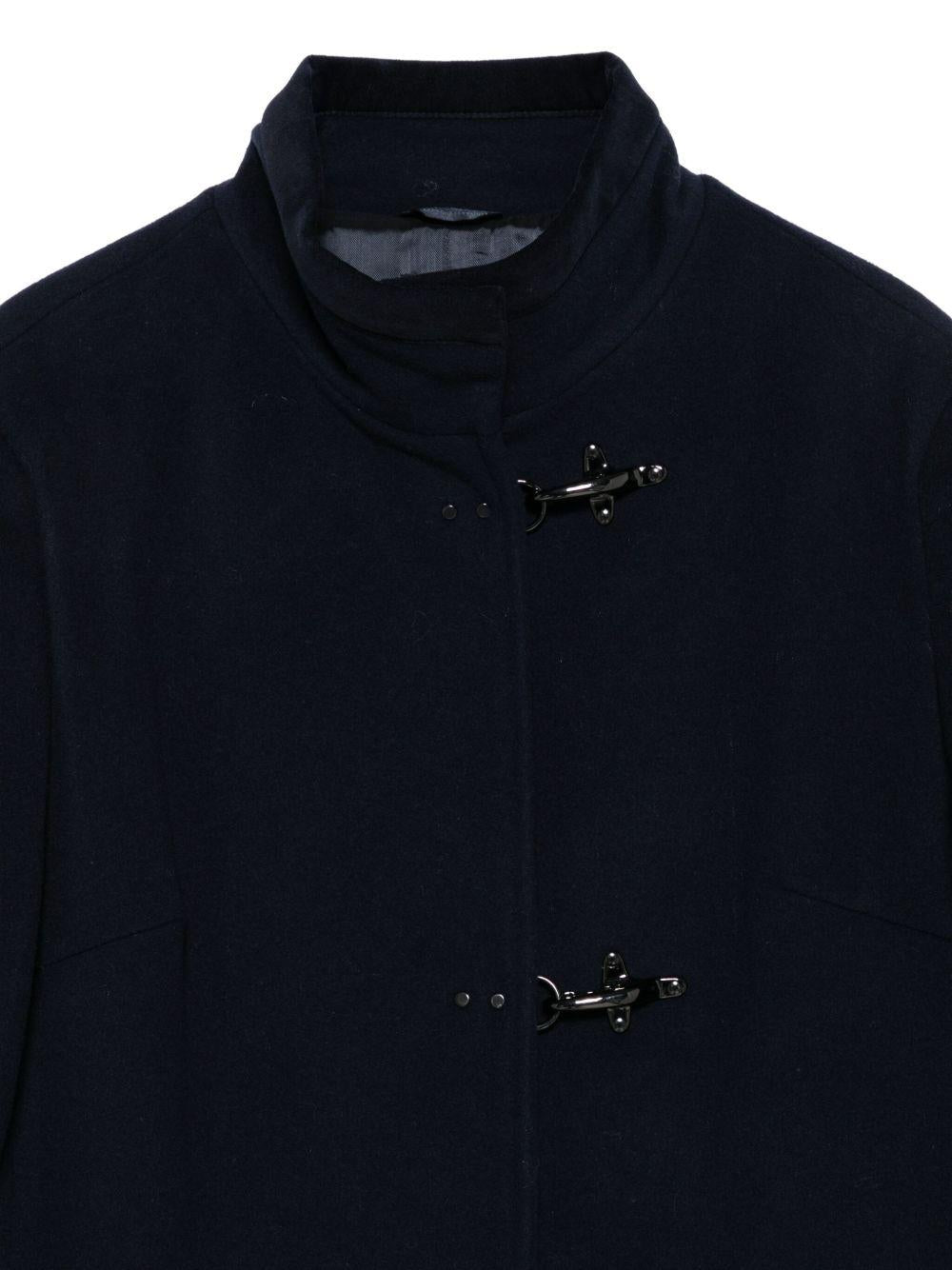Cappotto blu navy per bambina FX2A30E0226 621 Fay Kids