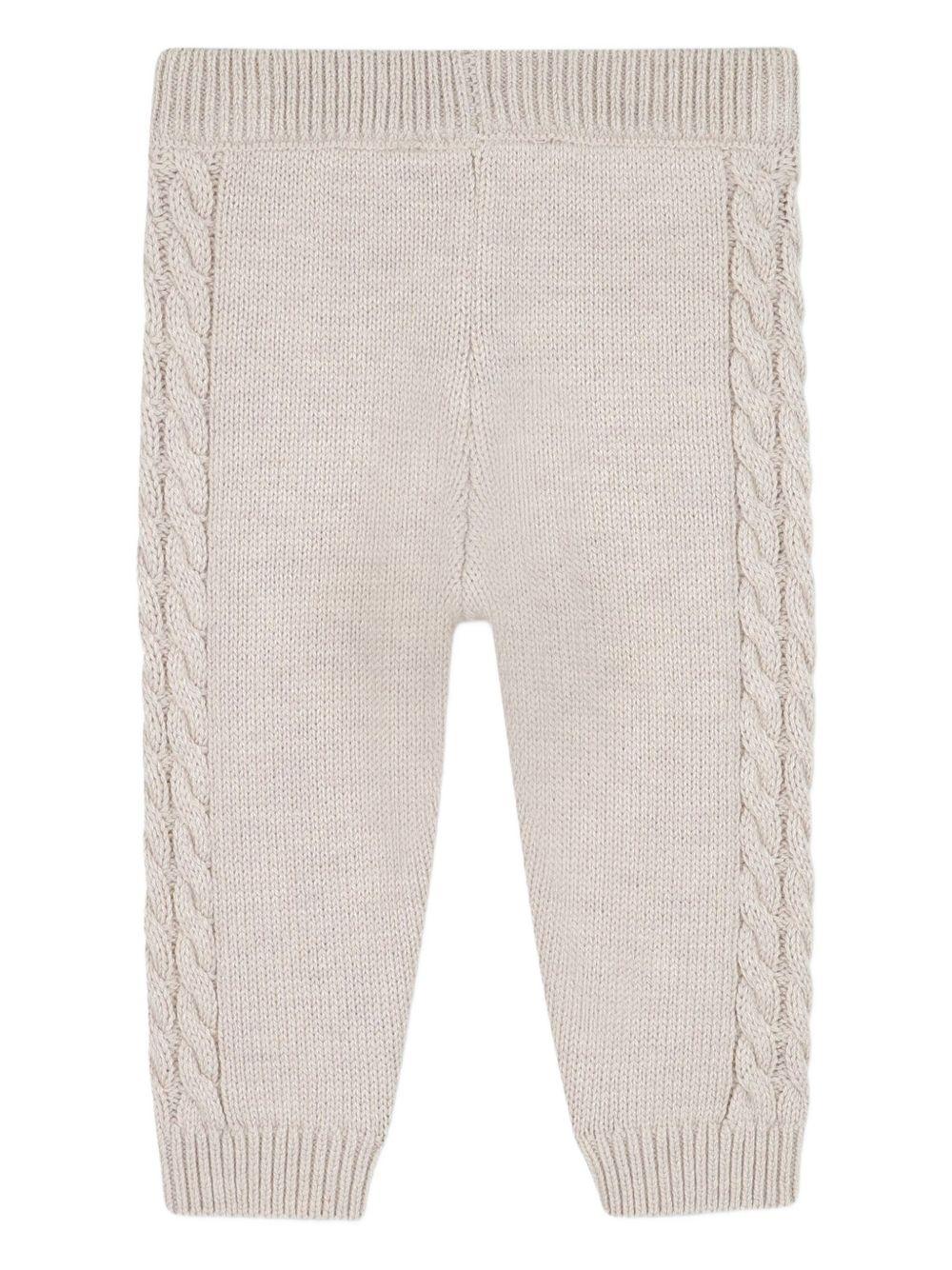 Completo beige per neonato R30505 C12 Michael Kors Kids