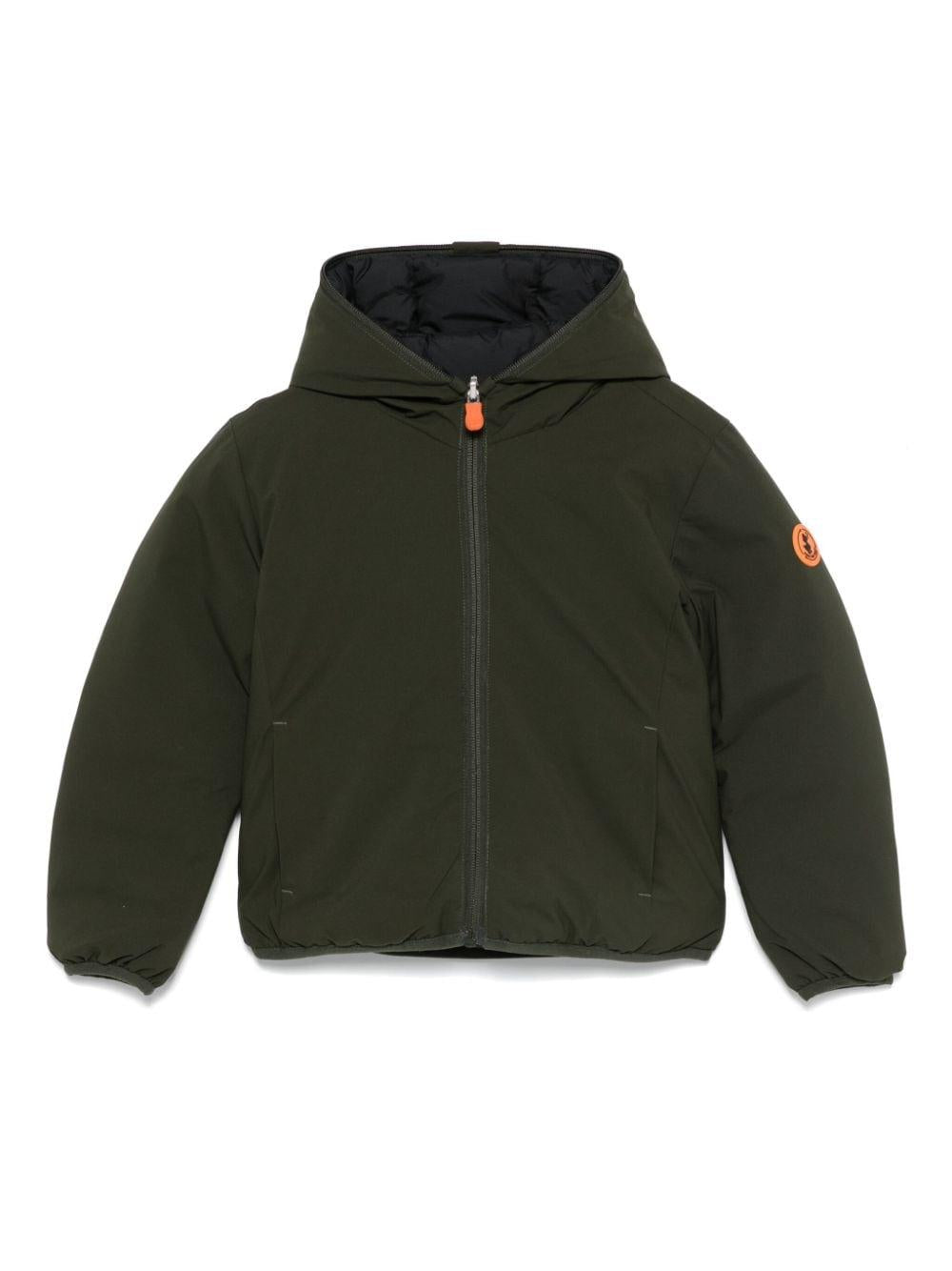 Save the Duck Kids Green Jacket for Kids