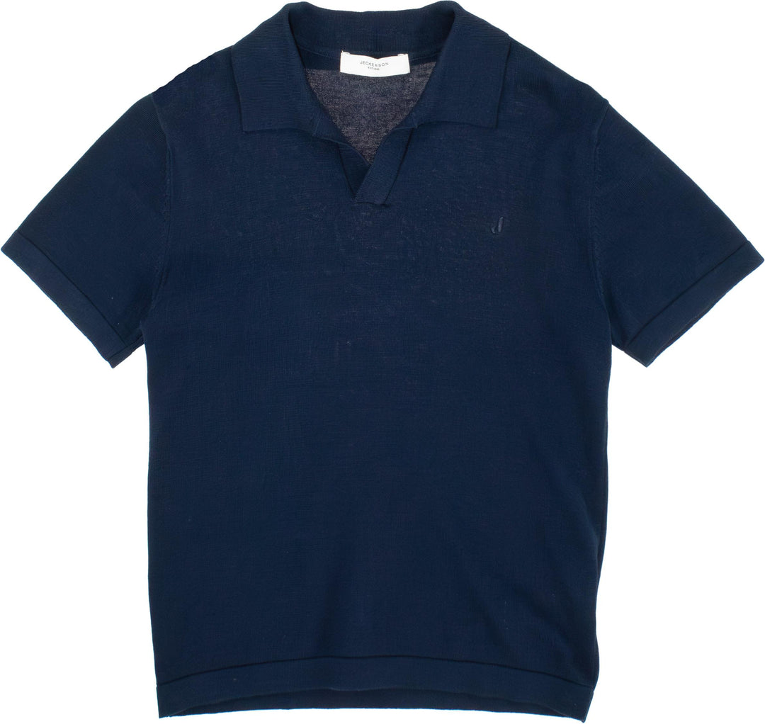Polo blu navy per bambino