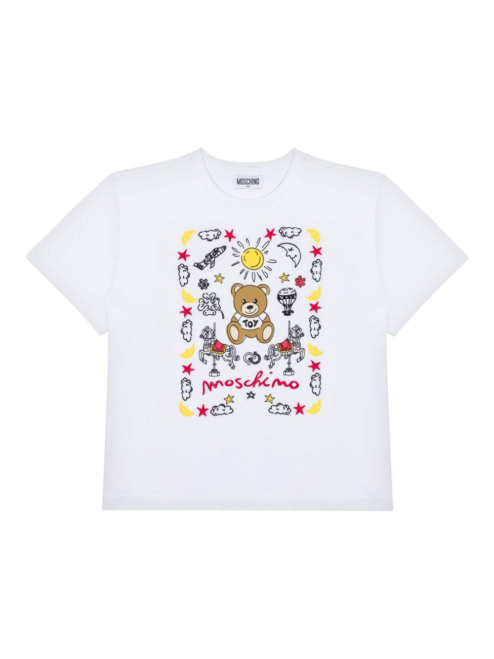 T-shirt bianco per bambino