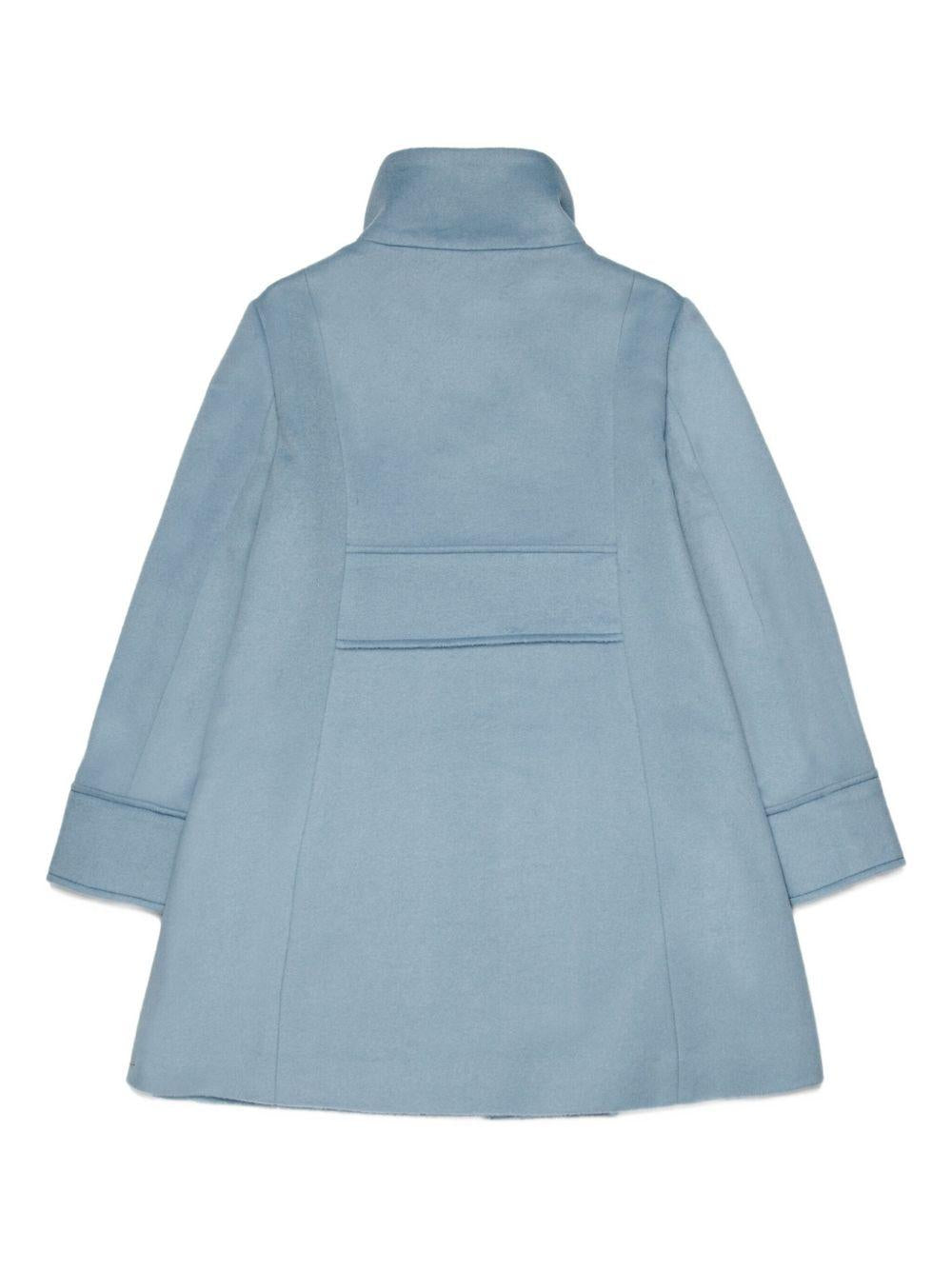 Cappotto azzurro per bambina MX0230MX079 MX803 Max&co Kids
