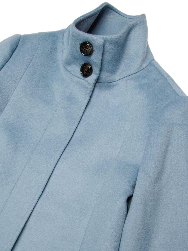 Cappotto azzurro per bambina MX0230MX079 MX803 Max&co Kids