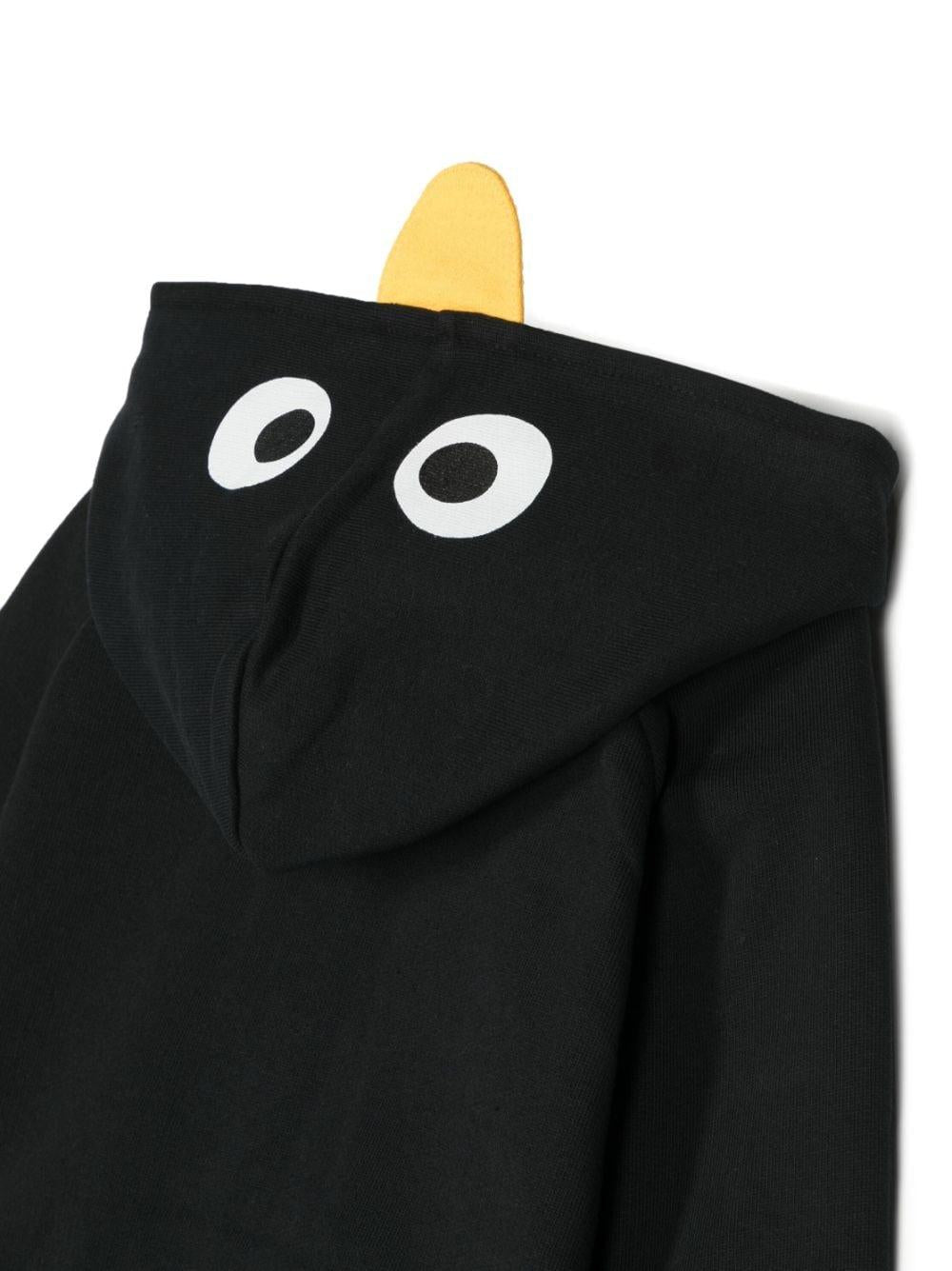 Black sweatshirt for newborns