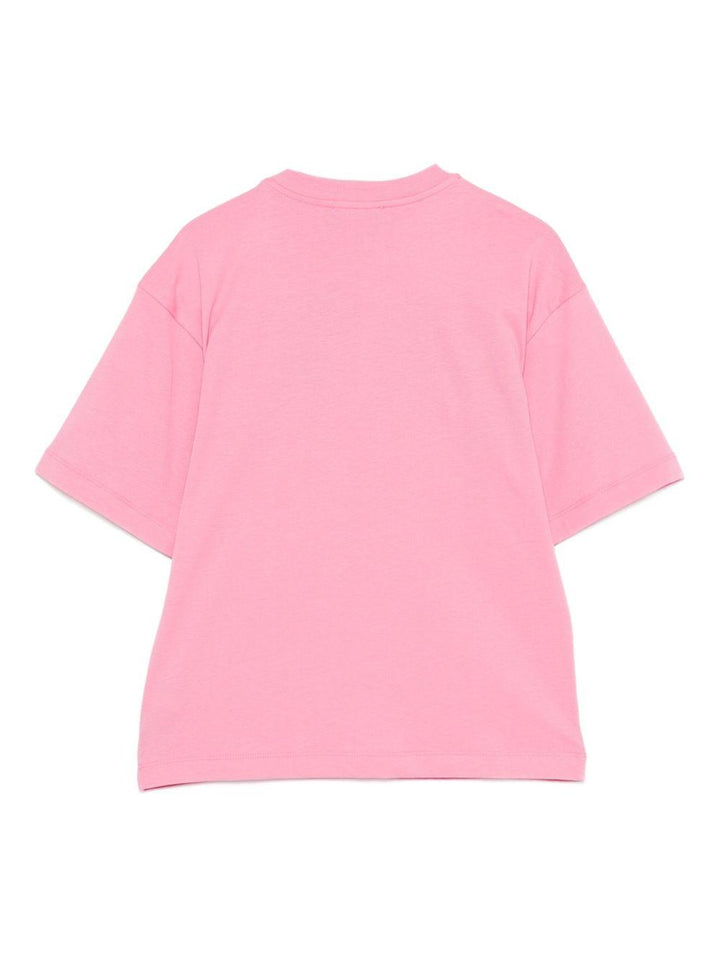 T-shirt rosa per bambino F5BKJUTH242 042 Barrow Kids