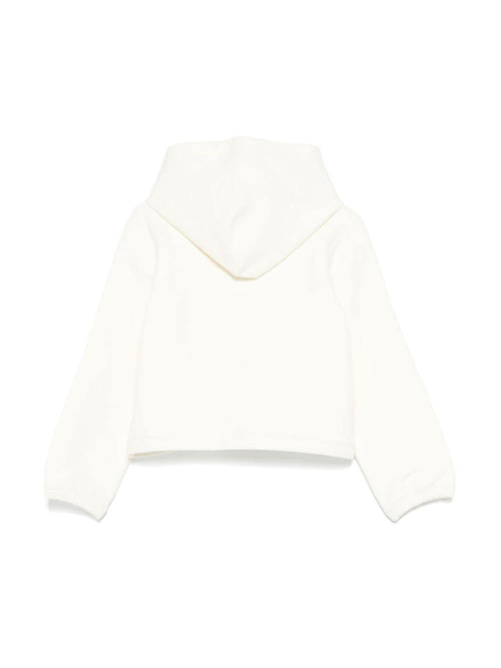 White sweatshirt for girls