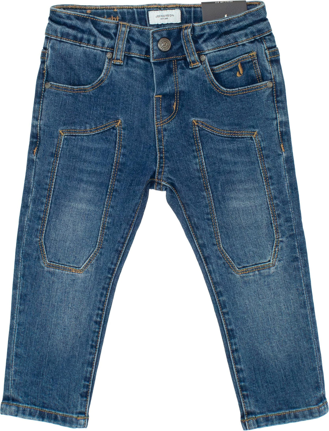 Jeans blu per neonato