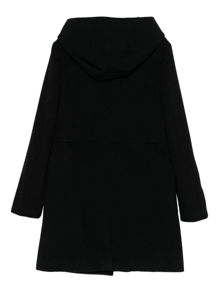 Cappotto nero per bambina FX2A00E0226 930 Fay Kids