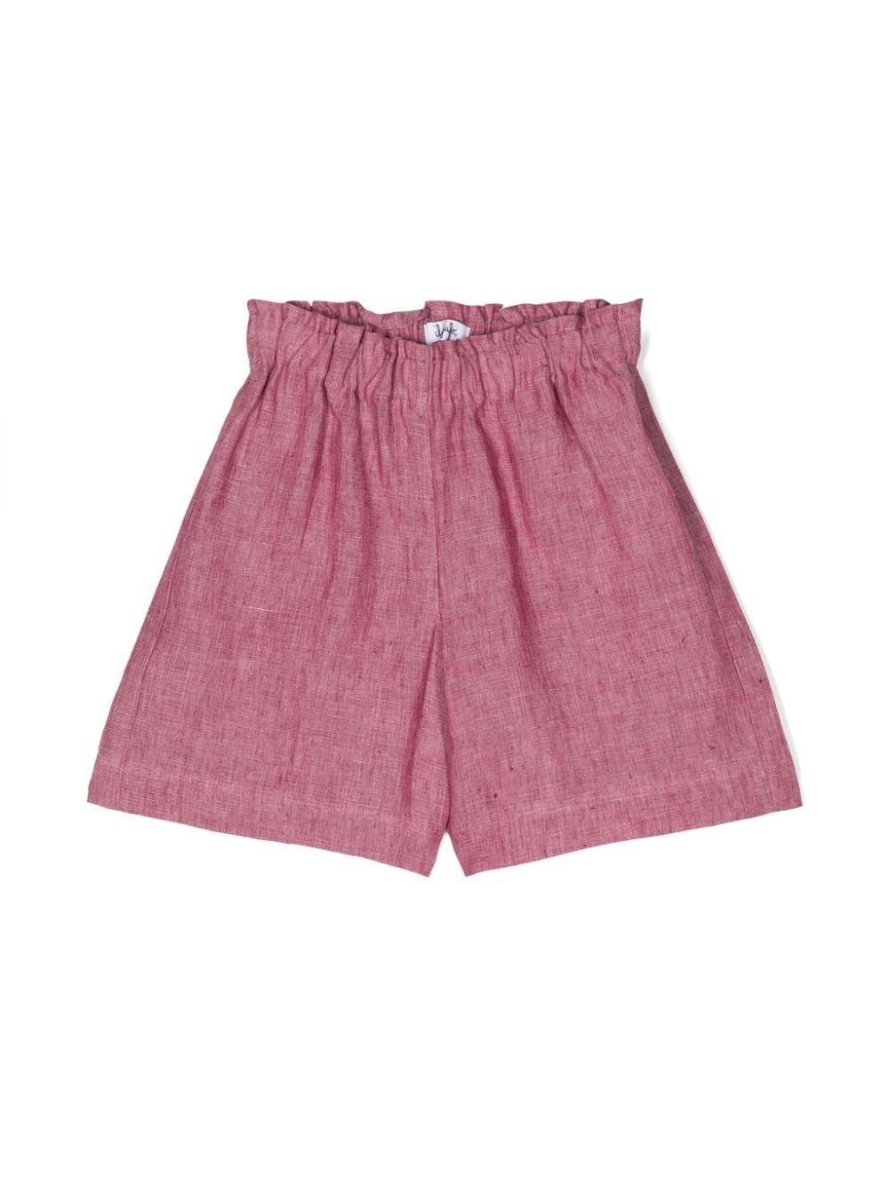 Bermuda viola amatista per bambina