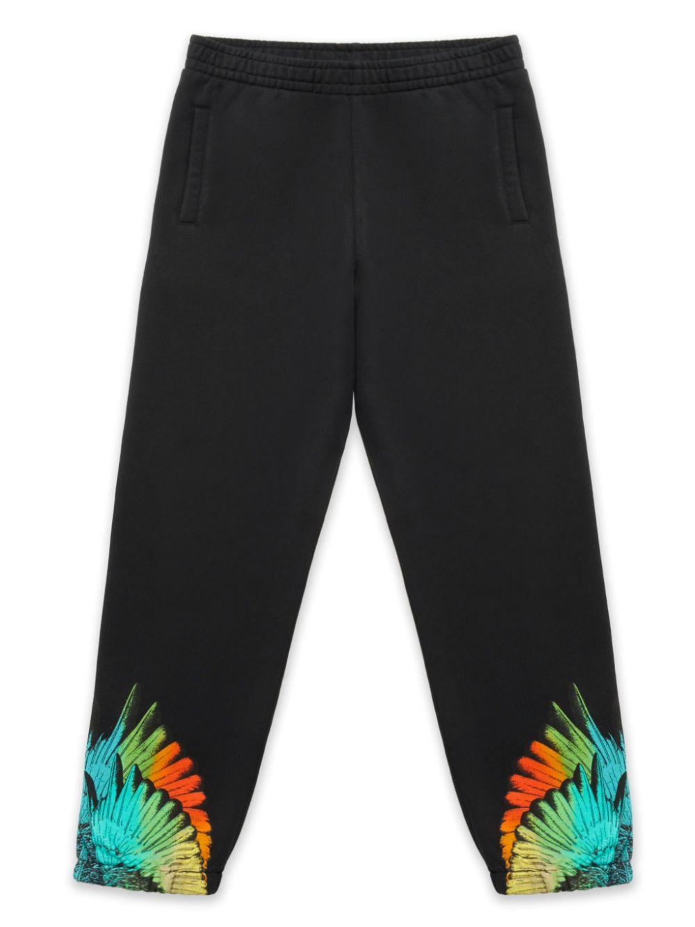 Black cotton trousers for children
