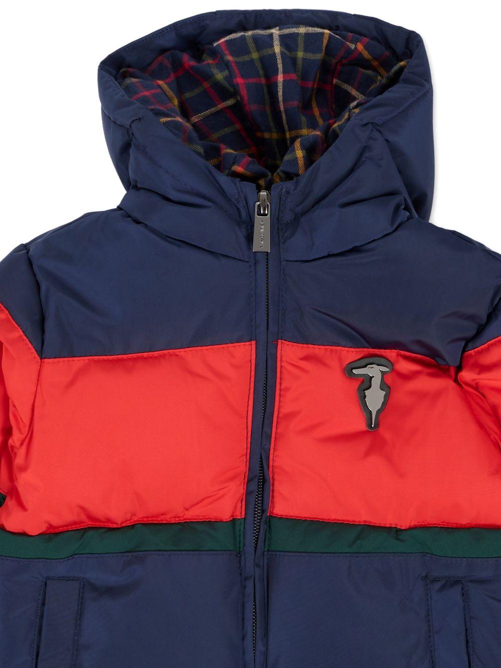Giubbotto blu navy per neonato TIA25028PI PEA Trussardi Kids