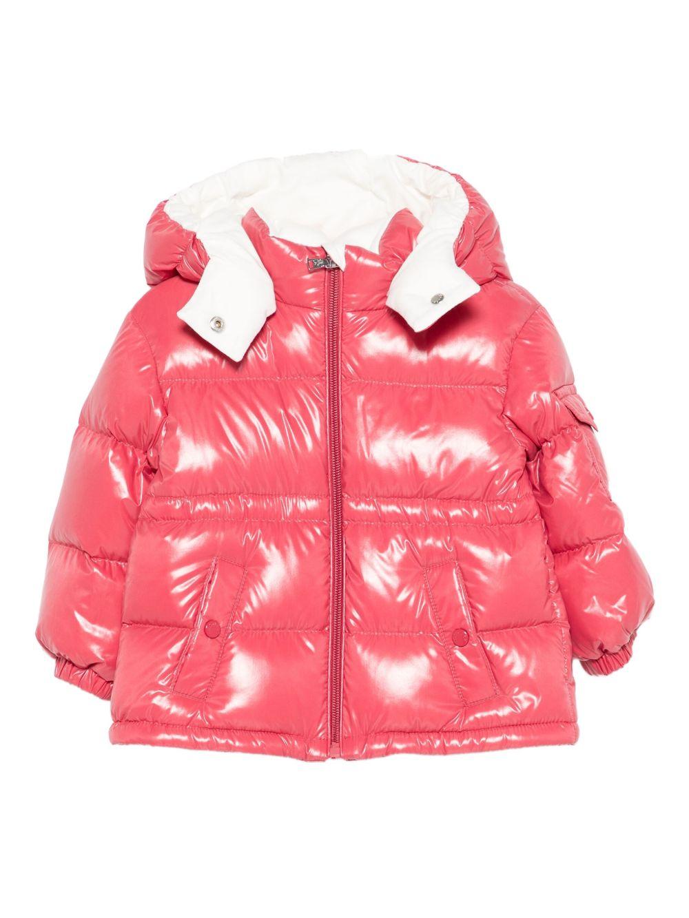 Giubbotto rosa scuro per neonata 9511A00033597Z8 559 Moncler Kids
