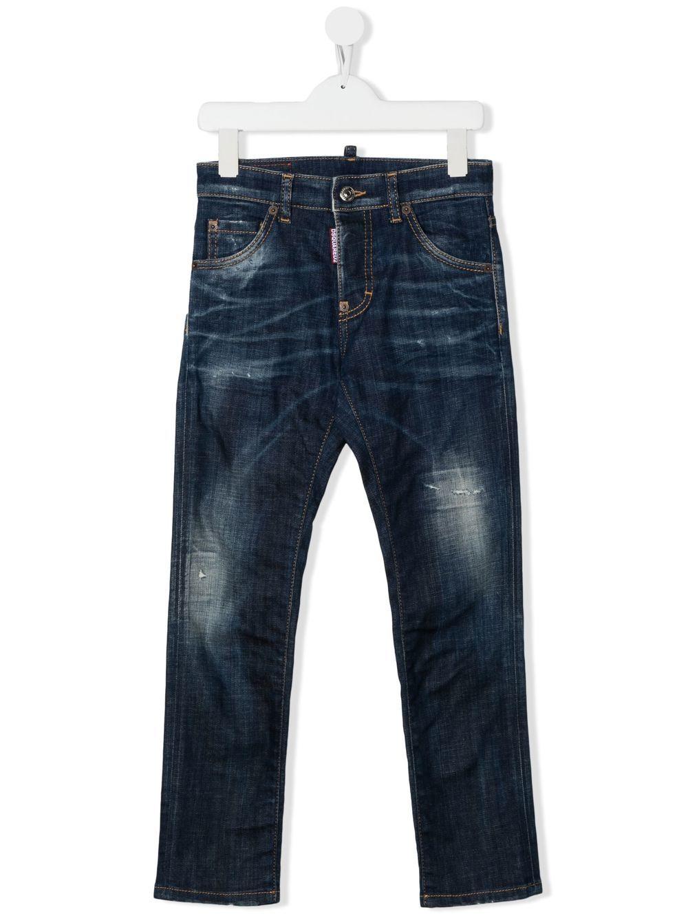 Blue denim jeans for boys