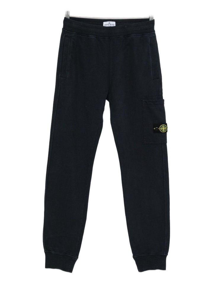 Pantalone blu navy per bambino 66200001S0A20 V0020 Stone Island Kids