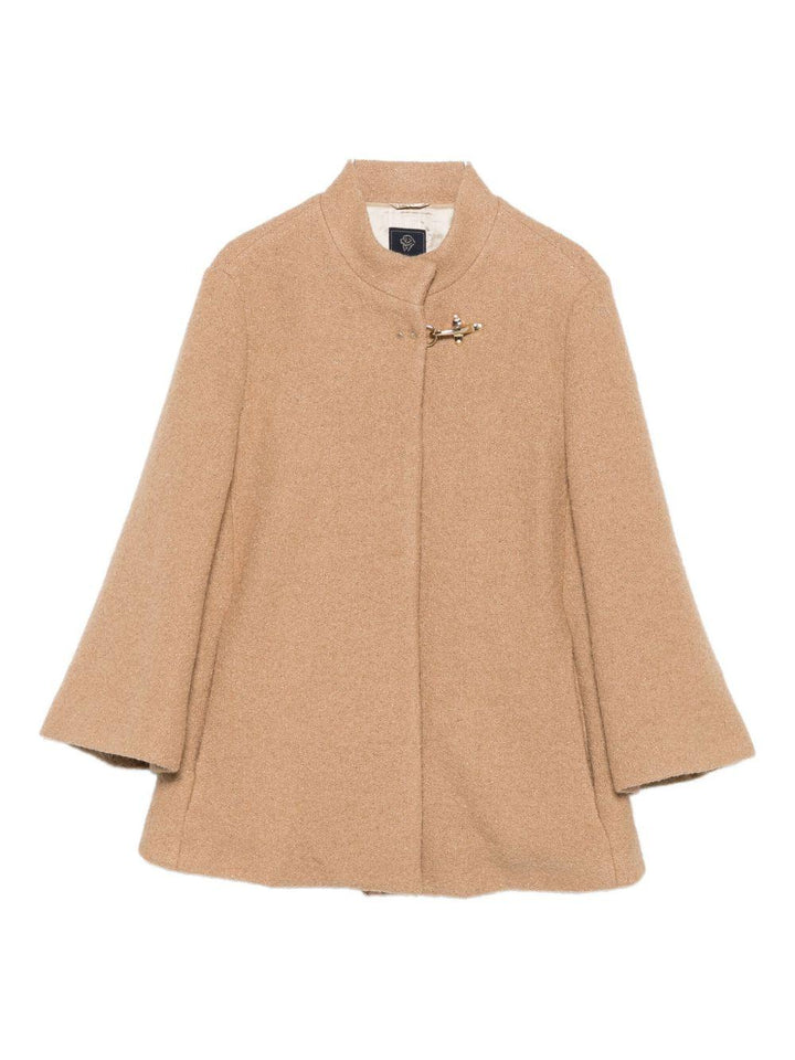 Cappotto marrone per bambina FX2B97E0223 170 Fay Kids