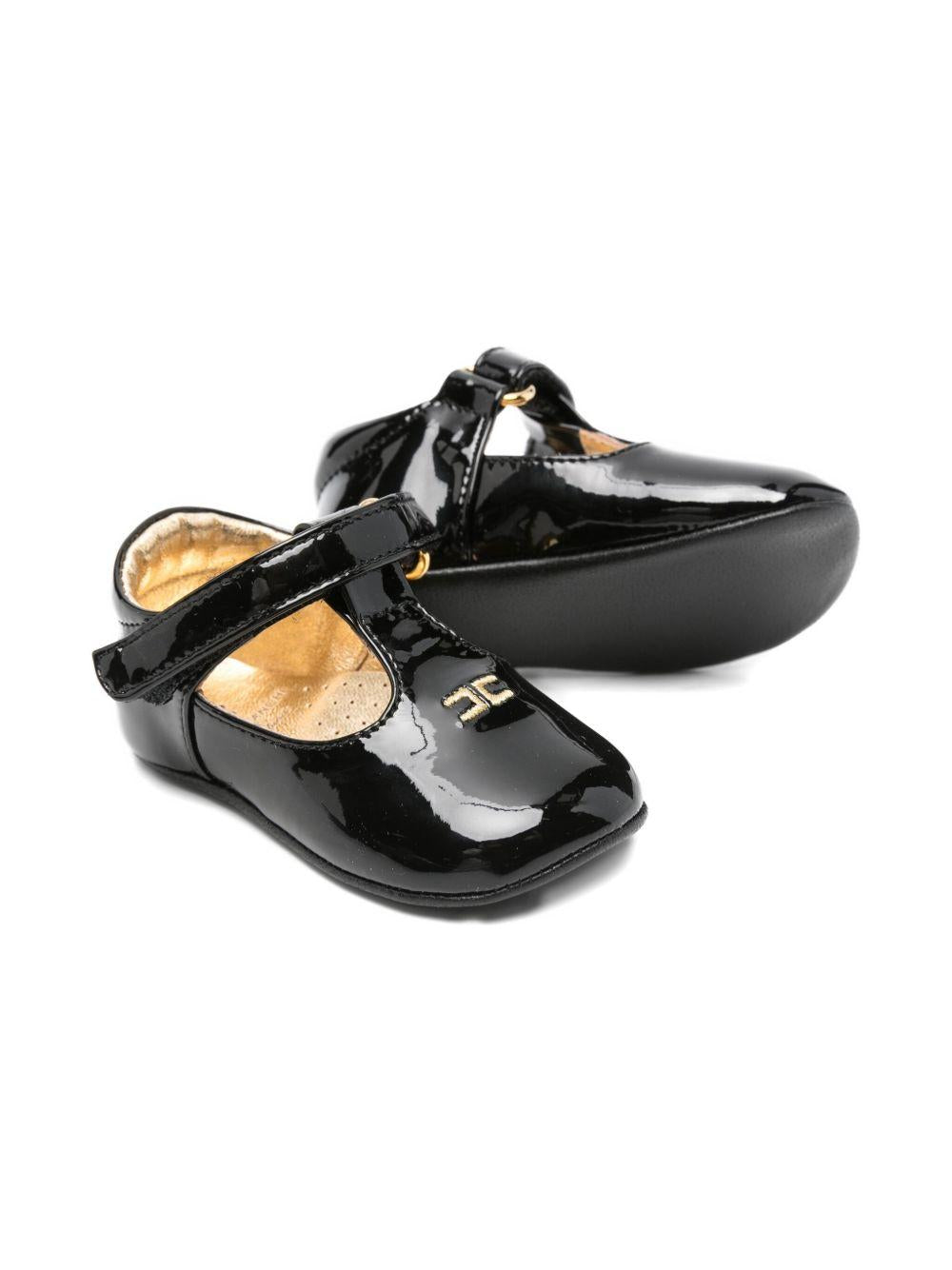 Sandali nere per neonata F0A3E03161855930 930 Elisabetta Franchi Kids