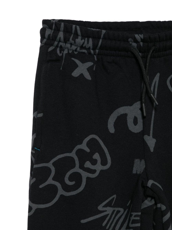 Pantalone nero per bambino F5MSJBFP245 110 Msgm Kids