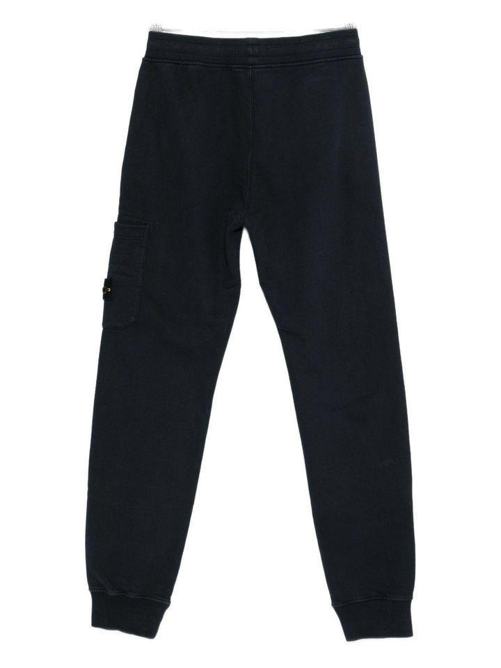 Pantalone blu navy per bambino 66200001S0A20 V0020 Stone Island Kids