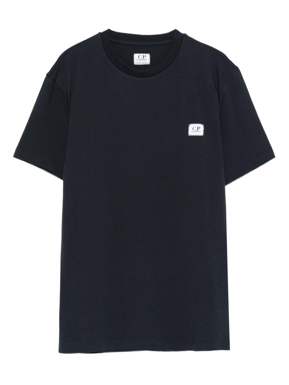 T-shirt blu navy per bambino CUM00SLAA17 41150 C.P Company Kids