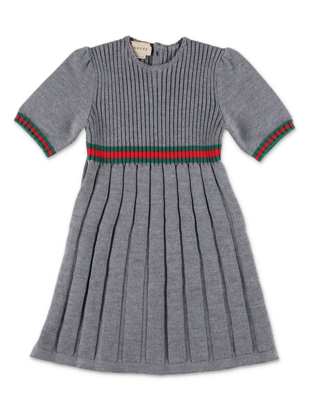 Abito grigio per bambina