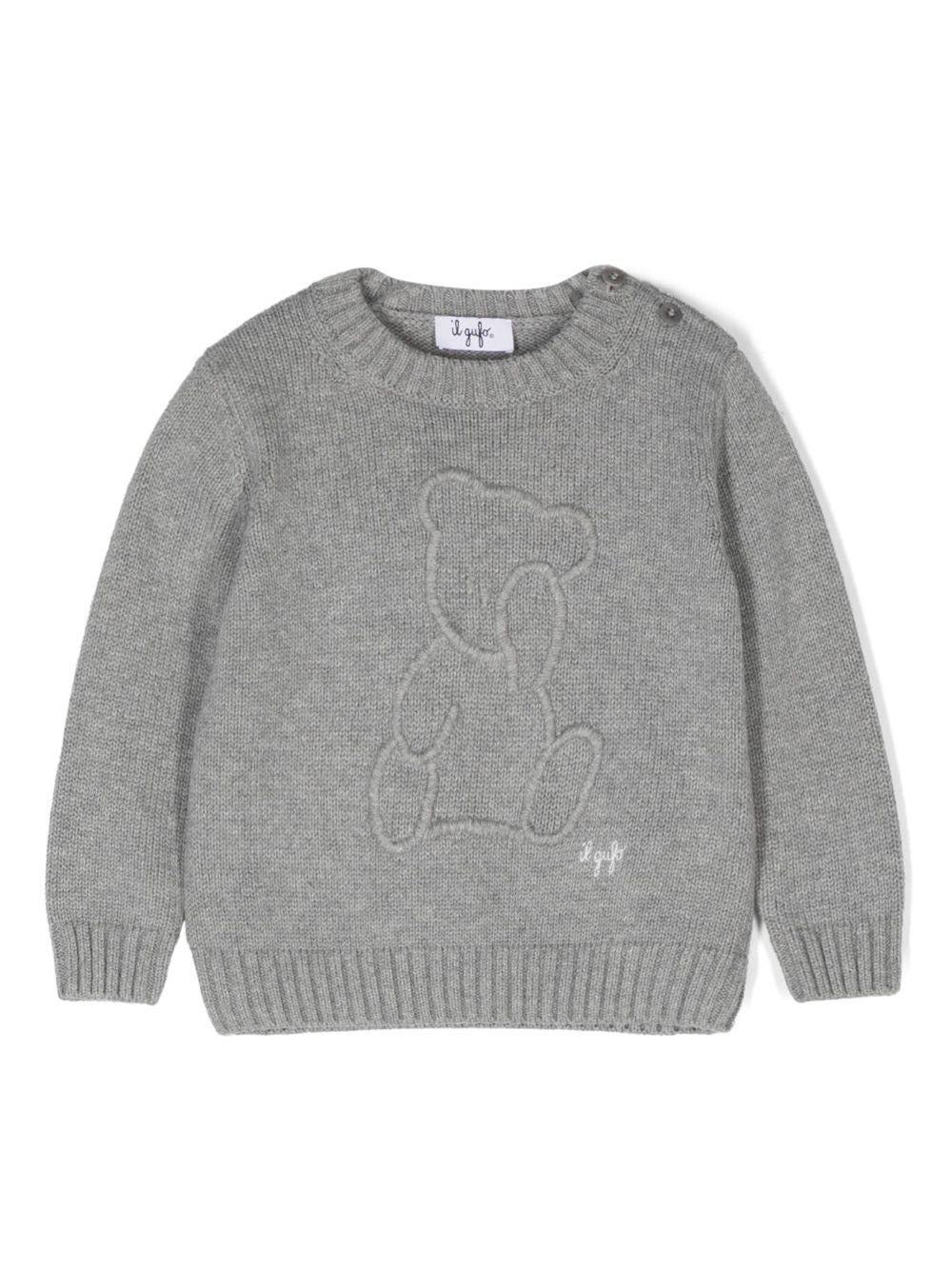 Maglione grigio per neonato