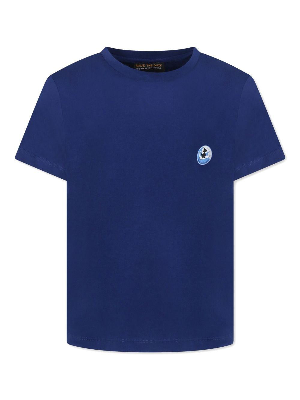 T-shirt blu per bambino