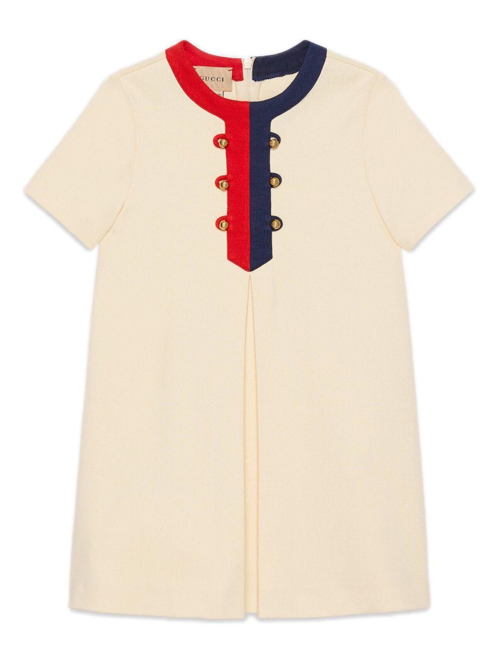 Abito bianco avorio per bambina