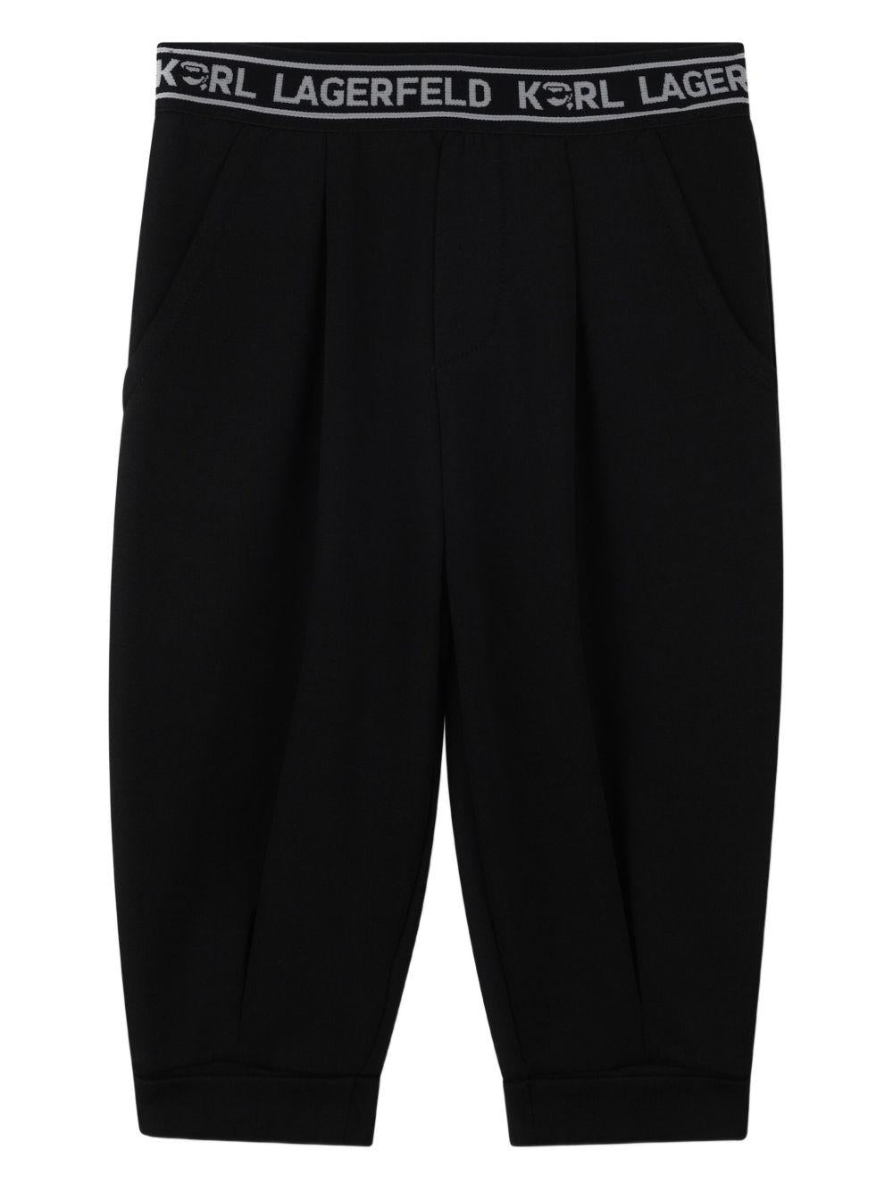 Completo nero/bianco per neonato Z30656 N50 Karl Lagerfeld Kids