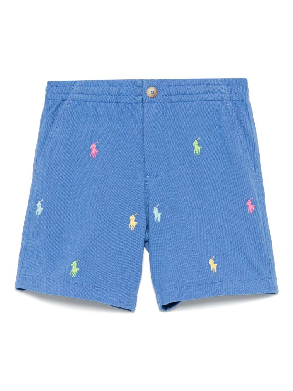 Bermuda blu ceruleo per bambino
