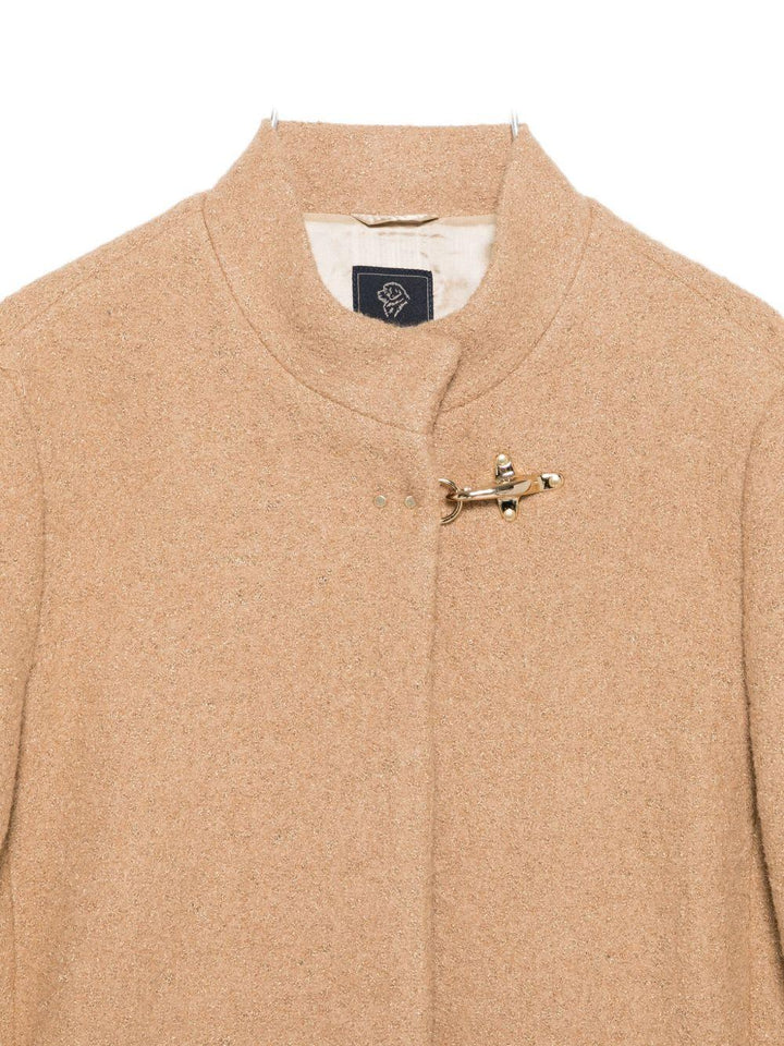Cappotto marrone per bambina FX2B97E0223 170 Fay Kids