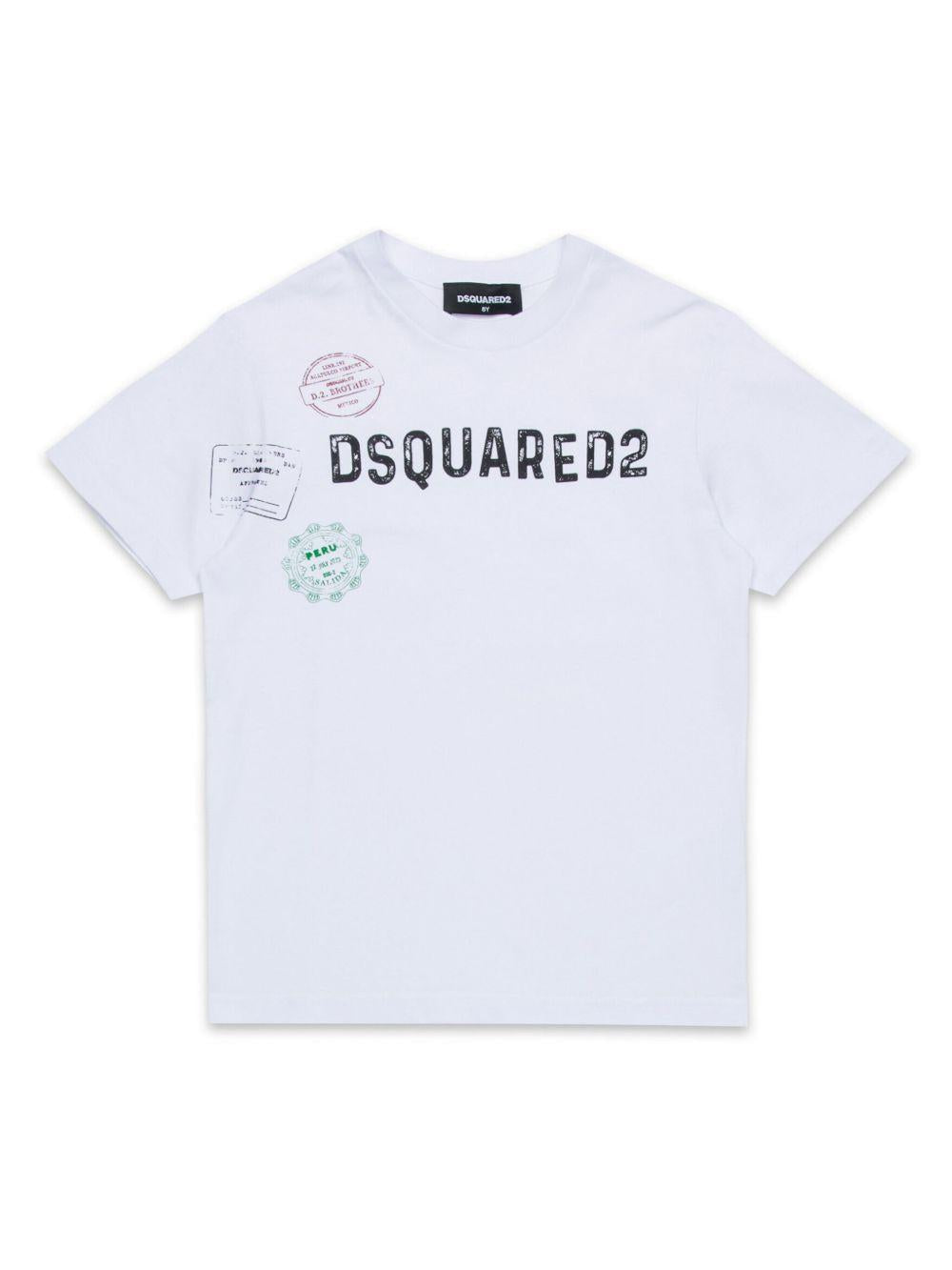 T-shirt bianca per bambino