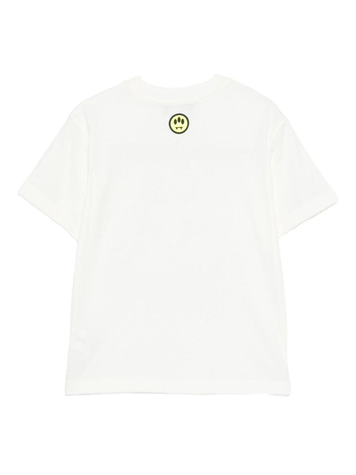 T-shirt bianca per bambino F5BKJUTH244 013 Barrow Kids