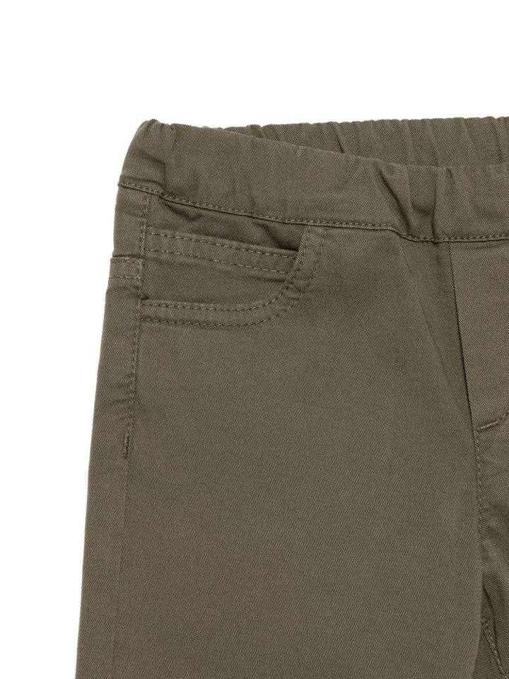 Pantalone verde oliva per neonato FX6510G0077 799 Fay Kids