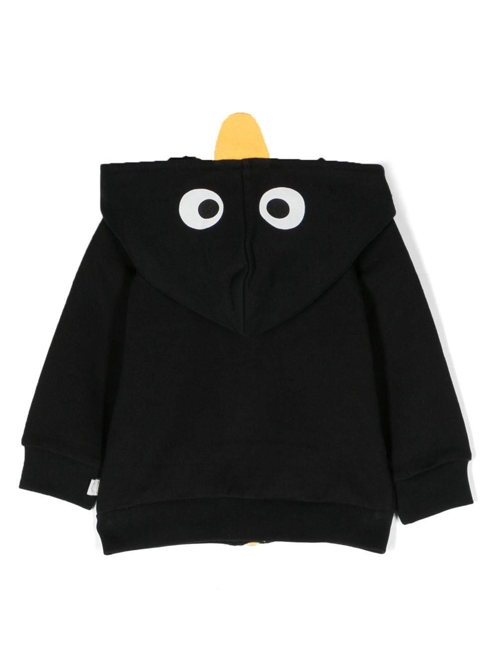 Black sweatshirt for newborns