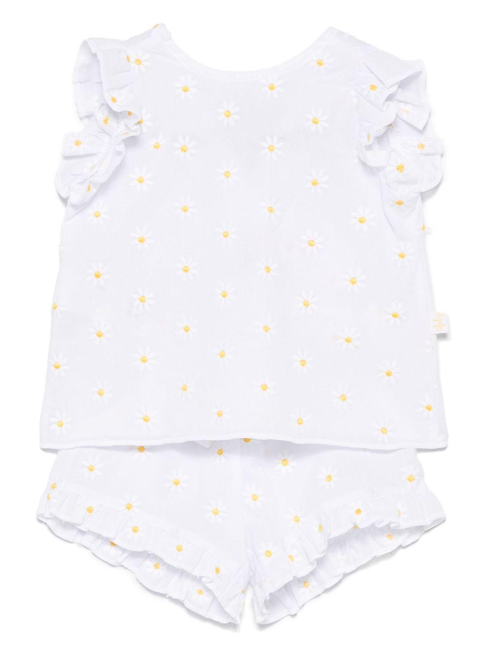 Completo bianco per neonata
