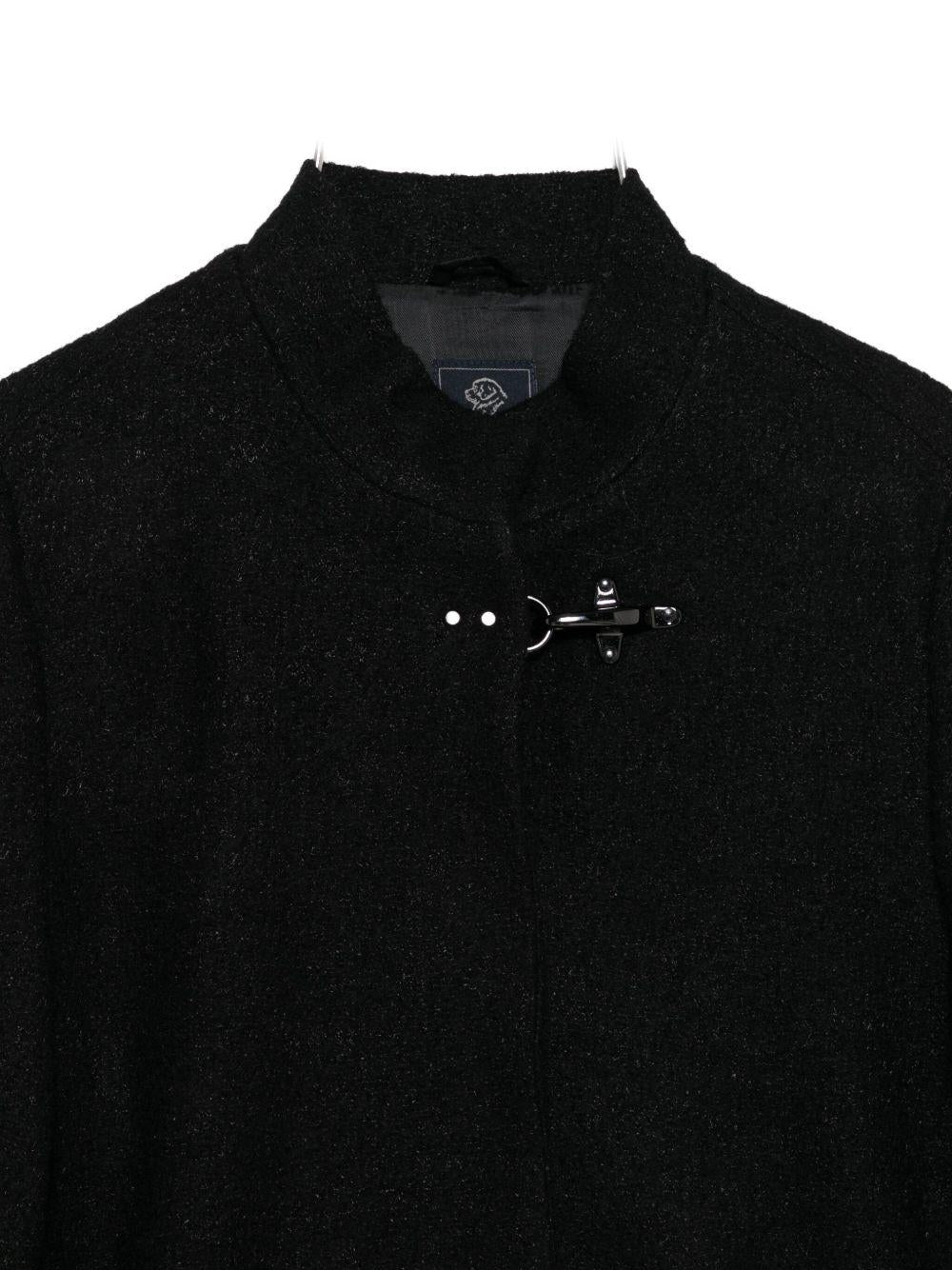 Cappotto nero per bambina FX2B97E0223 930 Fay Kids