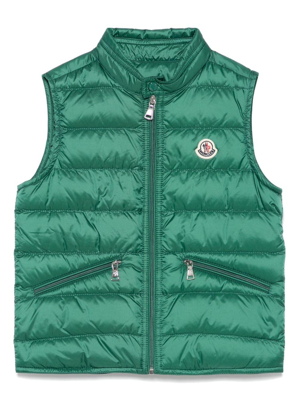 Gilet GUI vest verde smeraldo per bambino