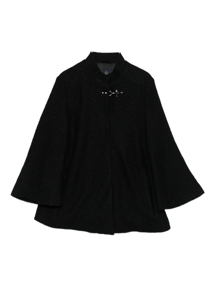 Cappotto nero per bambina FX2B97E0223 930 Fay Kids