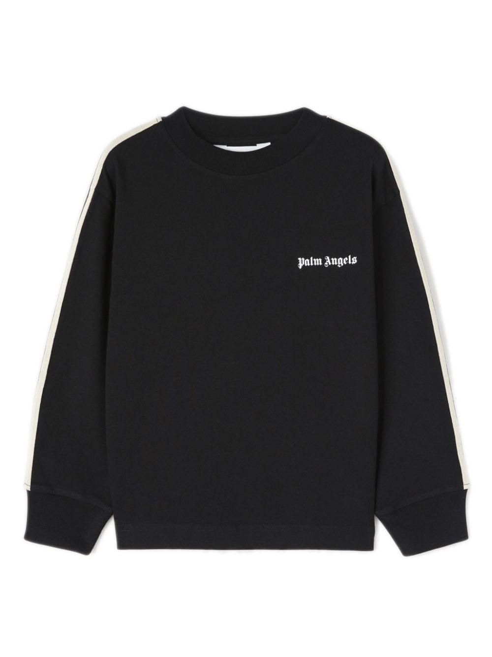 T-shirt per bambino in cotone nero