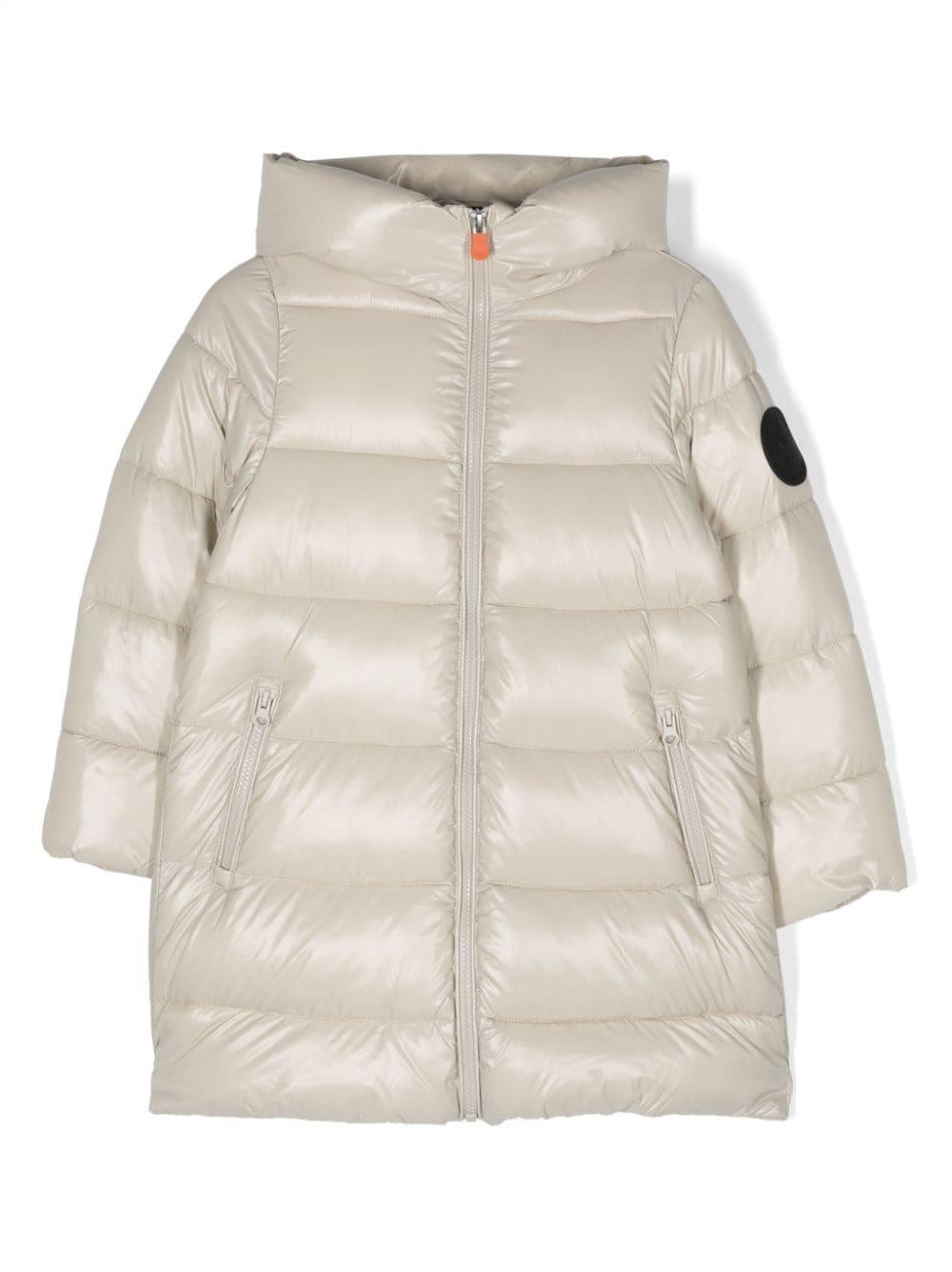 Giubbotto beige per bambina