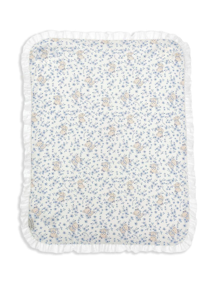 Coperta bianca per neonato 35F0066000 0151 Monnalisa Kids