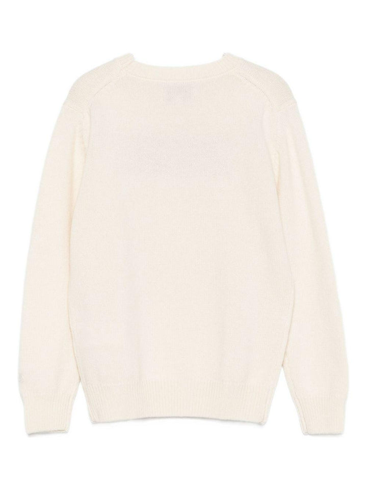 Maglione beige per bambina PRC0001 01911I MC2 Saint Barth Kids