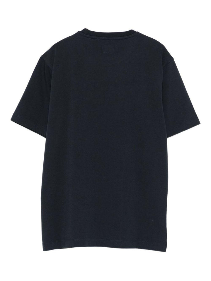 T-shirt blu navy per bambino CUM00SLAA17 41150 C.P Company Kids