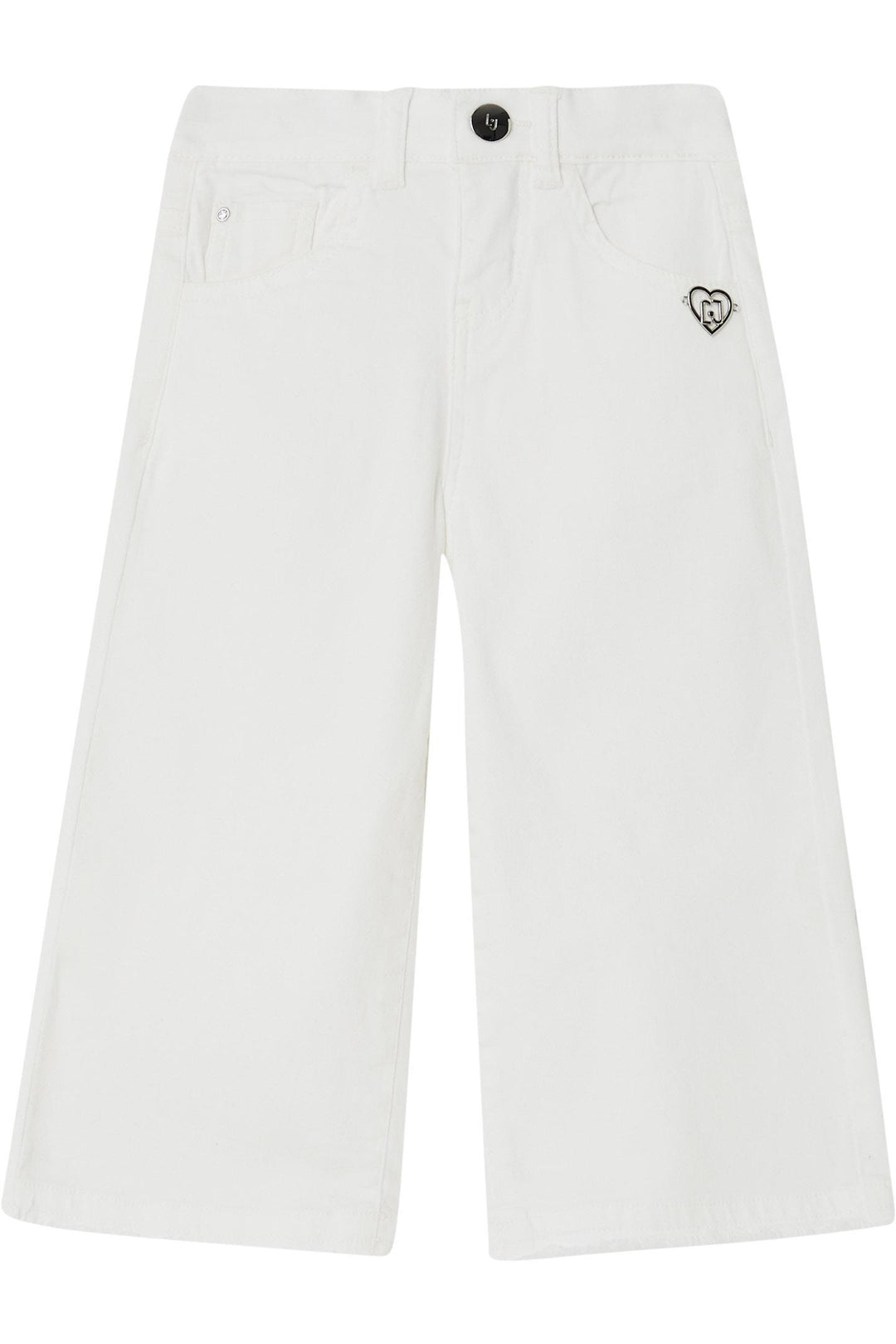Pantalone bianco per bambina