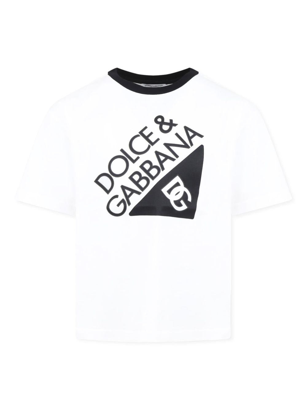 White t-shirt for boys