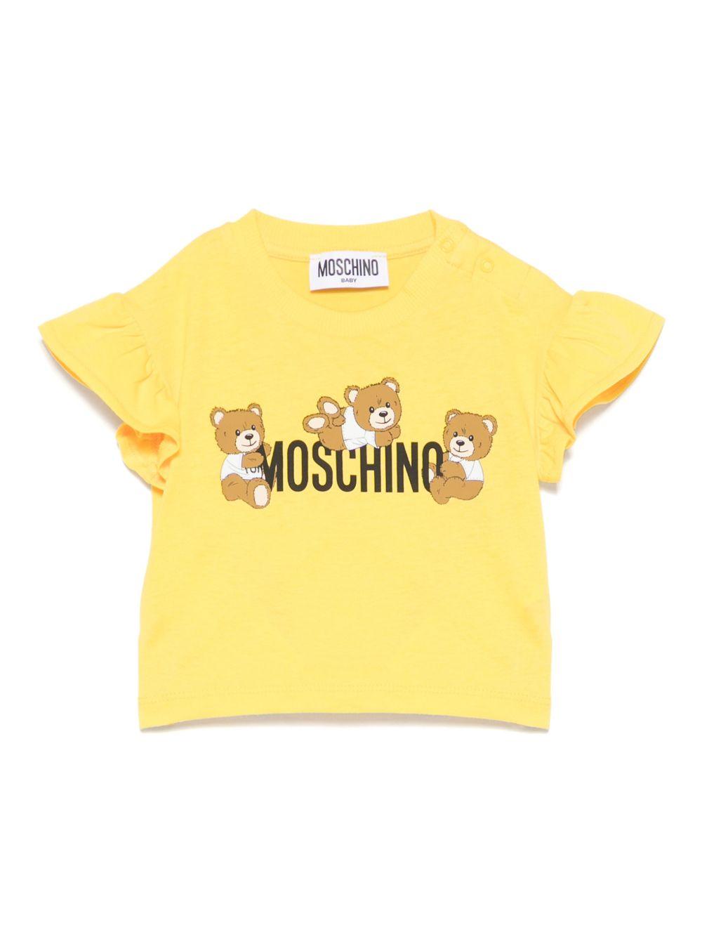 T-shirt giallo gelsomino per neonata