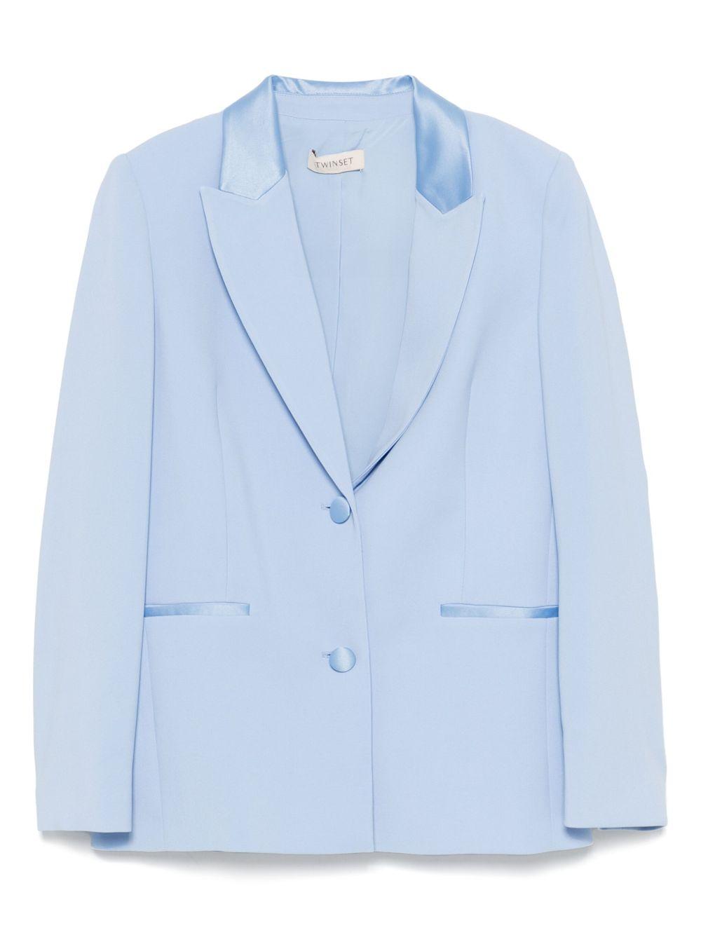 Blazer azzurro per bambina