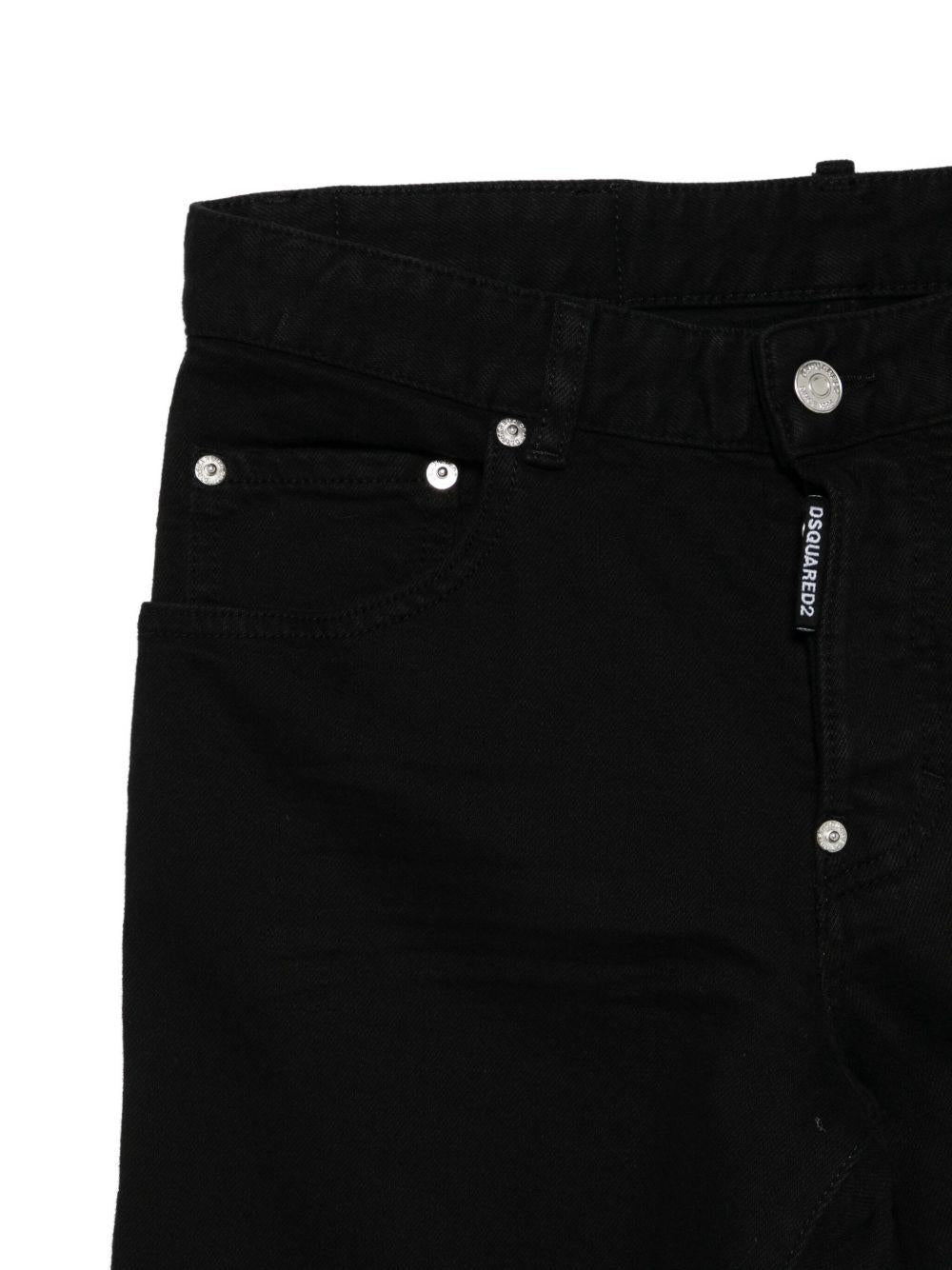 Jeans nero per bambino DQ3154D0A4E DQ900 Dsquared2 Kids