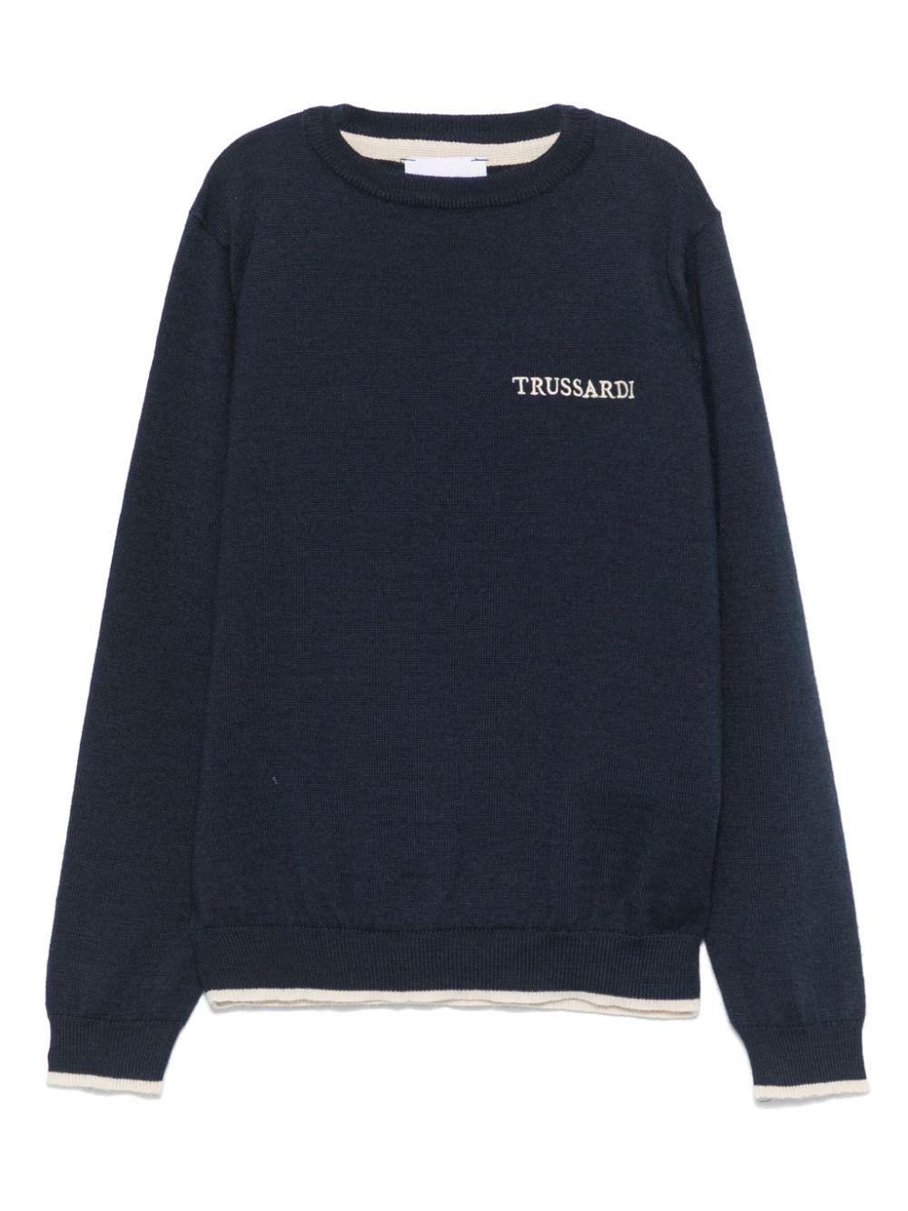 Maglione blu navy per bambino